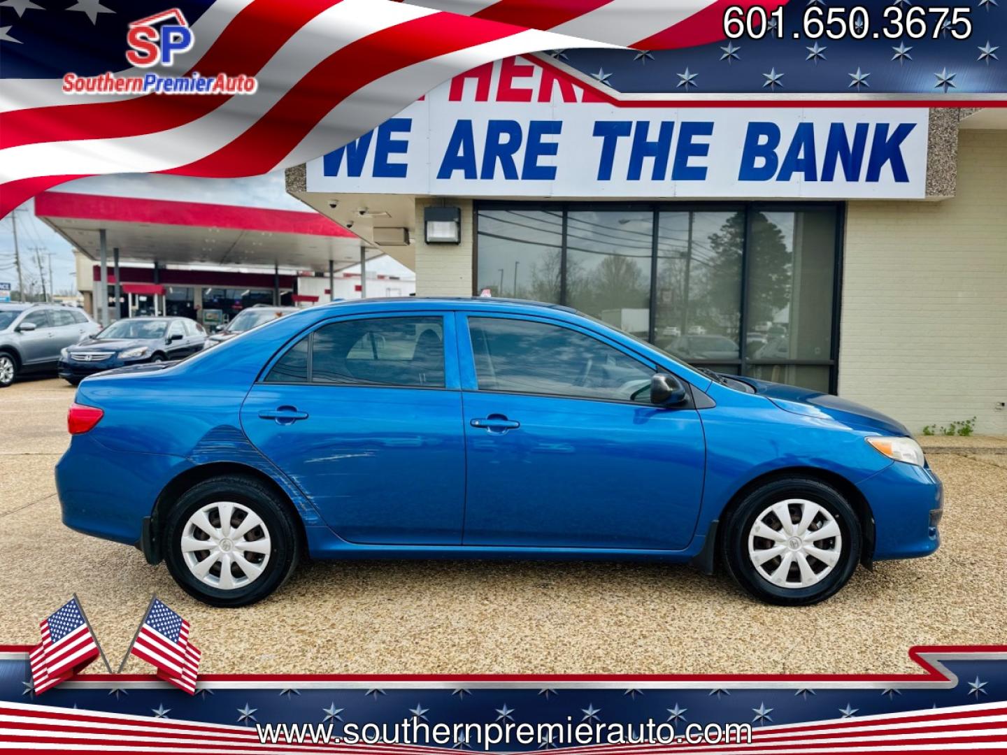 2009 BLUE TOYOTA COROLLA BASE; S; LE; (1NXBU40EX9Z) , located at 922 W. Beacon St., Philadelphia, MS, 39350, (601) 650-3675, 32.770447, -89.127151 - Photo#6